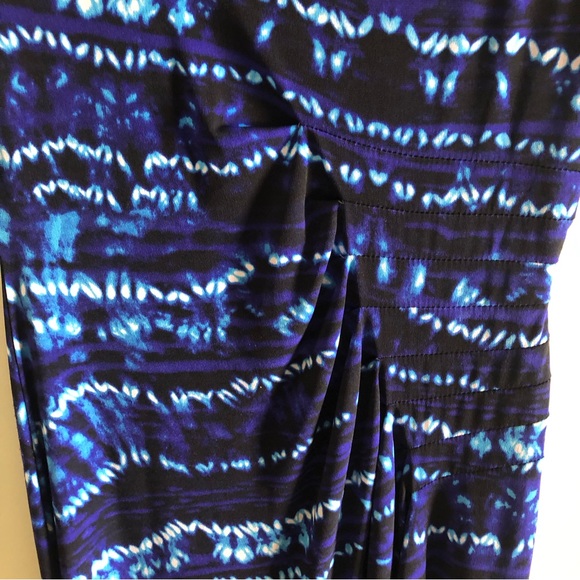Laura Blue Tie Dye Maxi Dress EUC - Picture 6 of 14